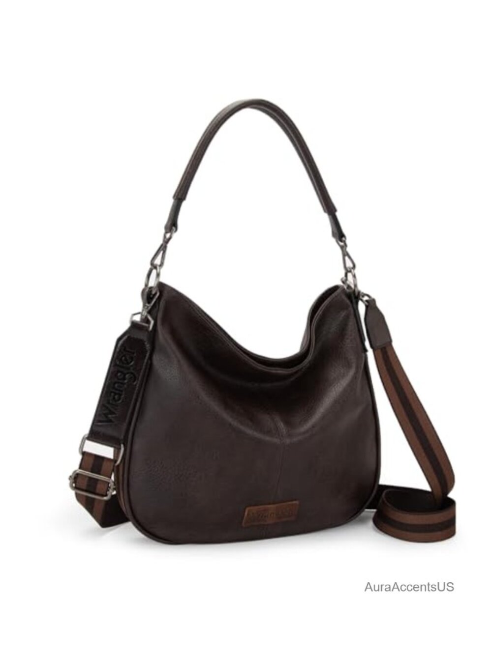 Women's Hobo Bag Vegan Leather Crossbody Shoulder Purse Adjustable Strap